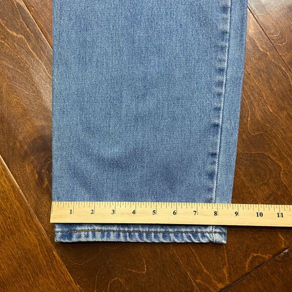 Levi's 550 Relaxed Loose Fit Vintage Y2K 2005 Blue Denim Jeans Mens Size 38 x 32 - Picture 10 of 10
